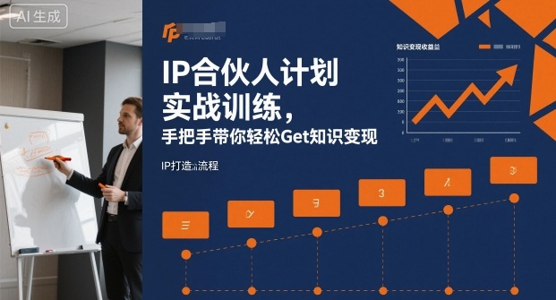 IP合伙人计划实战训练，手把手带你轻松Get知识变现-hcnxn