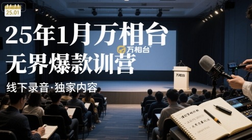 25年1月万相台无界爆款特训营线下录音-hcnxn