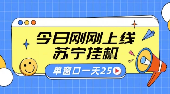 苏宁全自动采集挂G项目 稳定可批量 单窗口收益30+ 附教程【揭秘】-hcnxn