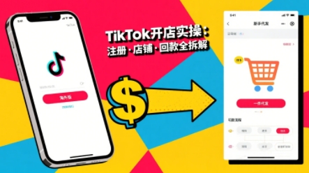 TikTok从开店到投流的进阶课，从基础实操到高阶技巧一网打尽-hcnxn