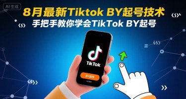 8月最新Tiktok搬运起号技术，手把手教你学会TikTok搬运起号-hcnxn
