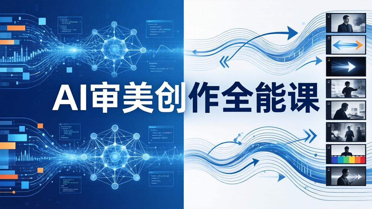 AI审美创作全能课：MJ+Seedance+模型训练+影视分镜+编剧，一站式掌握AI艺术创作-hcnxn