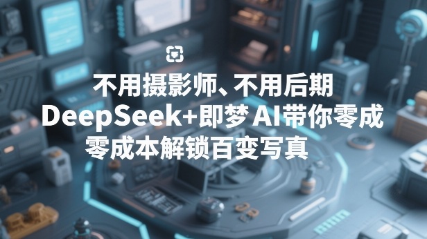 不用摄影师、不用后期，DeepSeek+即梦AI带你零成本解锁百变写真！-hcnxn