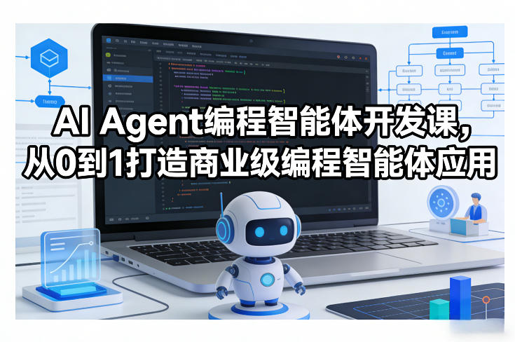 AI Agent编程智能体开发课，从0到1打造商业级编程智能体应用-hcnxn