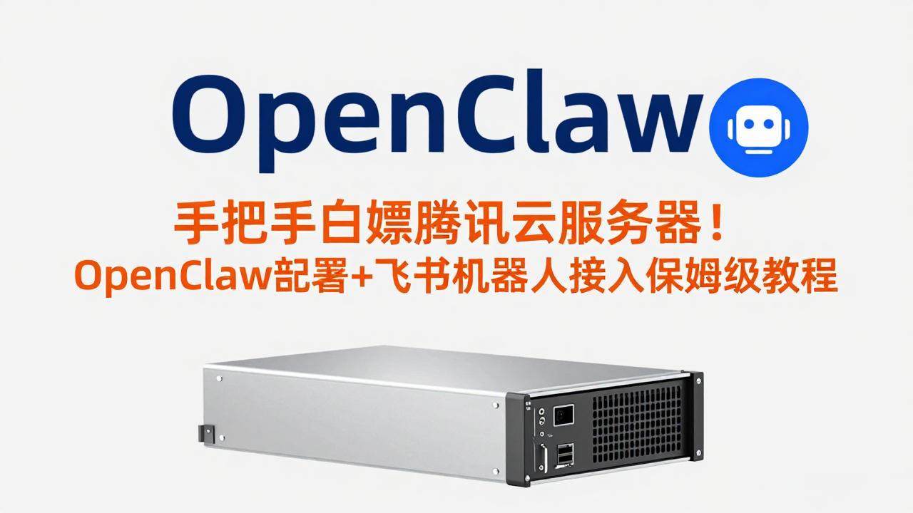 手把手白嫖腾讯云服务器！OpenClaw部署+飞书机器人接入保姆级教程-hcnxn
