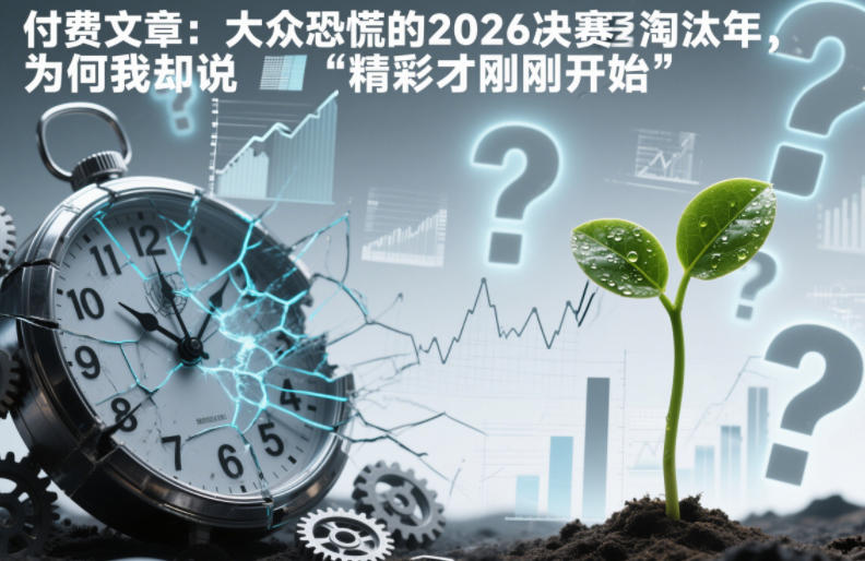 付费文章：大众恐慌的2026决赛淘汰年，为何我却说“精彩才刚刚开始”？-hcnxn