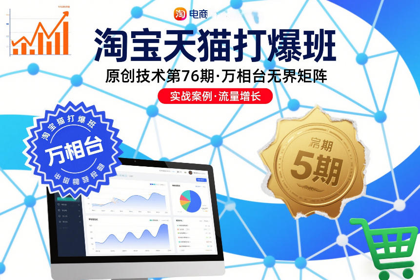 淘宝天猫打爆班原创技术第76期，万相台无界矩阵-hcnxn
