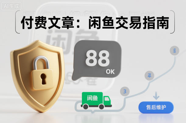 付费文章：闲鱼交易指南，怎么才能降低被坑被马扁的概率-hcnxn