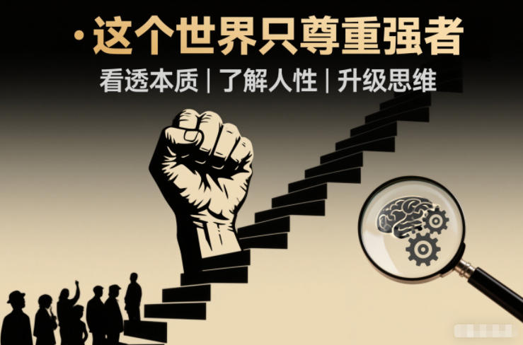 开悟1.0：这个世界只尊重强者，看透本质-了解人性-升级思维-hcnxn