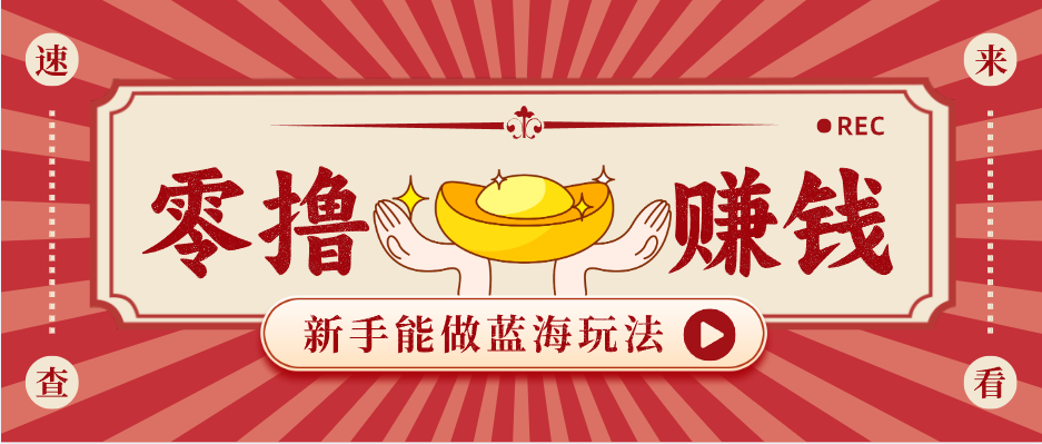 新手也能变现的蓝海玩法，一个人人能做的项目，需求量极大日入300+！-hcnxn