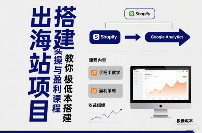 小淘出海站项目，搭建实操与盈利课程，手把手教你用极低成本搭建-hcnxn