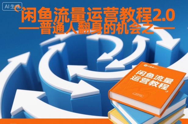 闲鱼流量运营教程2.0——普通人翻身的机会之一-hcnxn