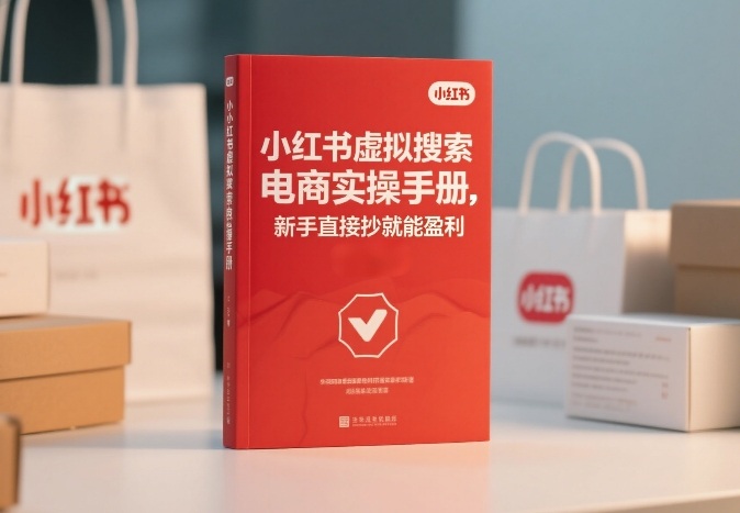 小红书​⁠‬​​⁠​‌​‬​⁠​‬‍‍‌​​​‬‌‍⁠​​​‌​⁠⁠​‬​​‬​​​​‌​‍虚拟搜索电商实操手册，新手直接抄就能盈利-hcnxn