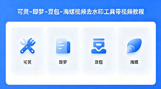 可灵–即梦–豆包–海螺视频去水印工具带视频教程-hcnxn