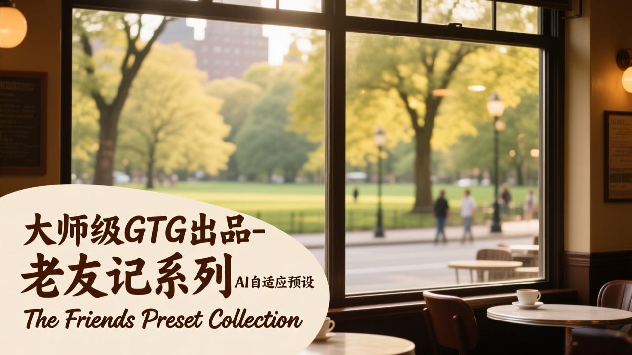 大师级GTG出品-老友记系列AI自适应预设The Friends Preset Collection-hcnxn