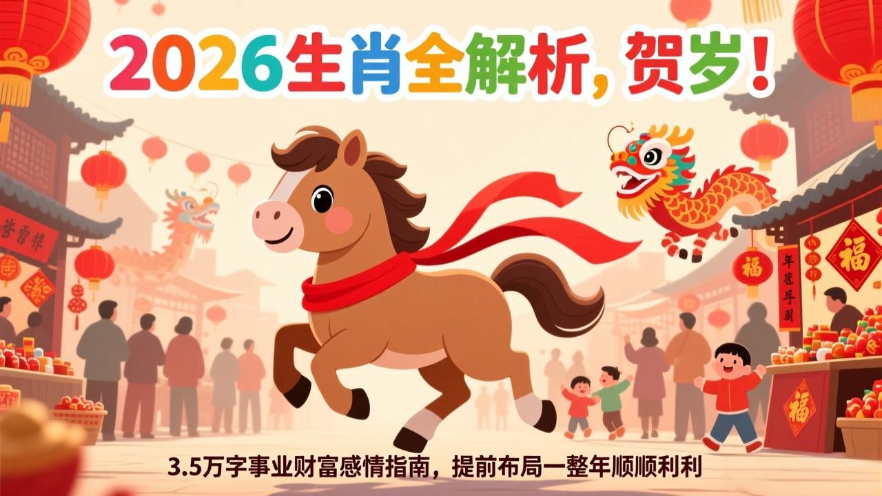 付费文章：贺岁！2026生肖全解析，3.5万字事业财富感情指南，提前布局一整年顺顺利利-hcnxn