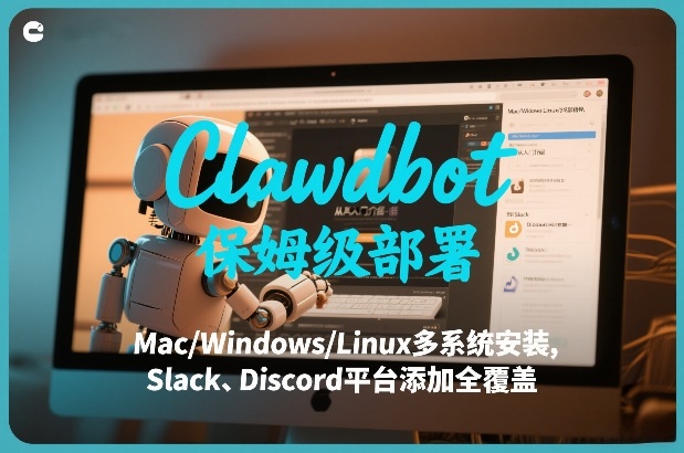 Clawdbot保姆级部署，从入门介绍、Mac/Windows/Linux多系统安装，到Slack、Discord平台添加全覆盖-hcnxn