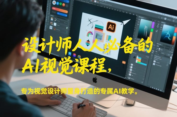设计师人人必备的AI视觉课程，专为视觉设计师量身打造的专属AI教学-hcnxn