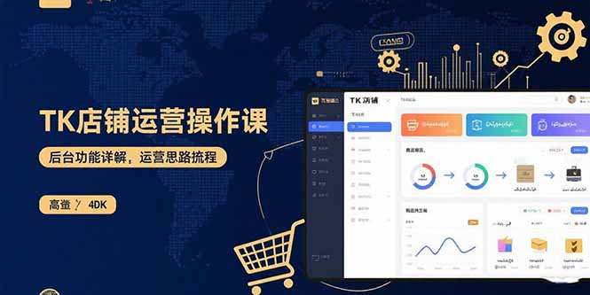 TK店铺运营实操课：后台功能详解，商品上架流程，运营思路拆解-hcnxn