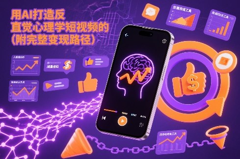 用AI打造“反直觉”心理学短视频的流量密码(附完整变现路径)-hcnxn