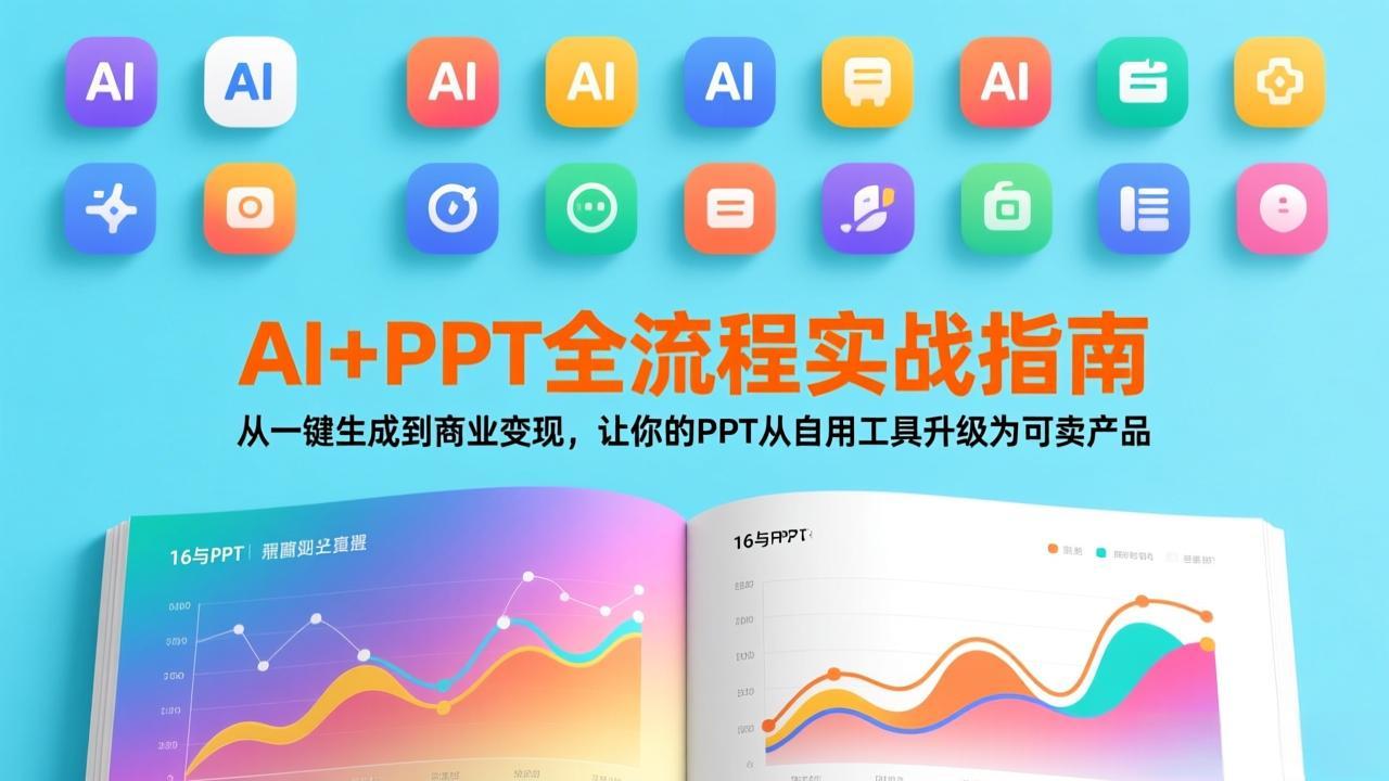AI+PPT全流程实战指南：从一键生成到商业变现，让你的PPT从自用工具升级为可卖产品-hcnxn