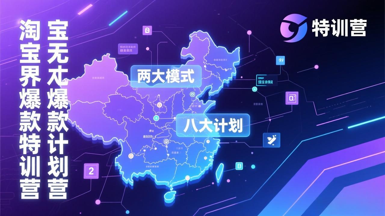 淘宝无界爆款训练营：2026年1月杭州线下高端集训课，3天构建两大模式八大计划体系-hcnxn