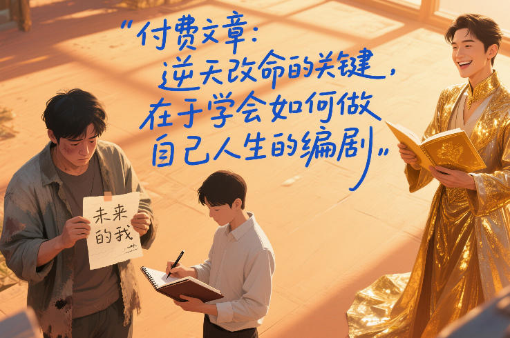 付费文章：逆天改命的关键，在于学会如何做自己人生的编剧-hcnxn