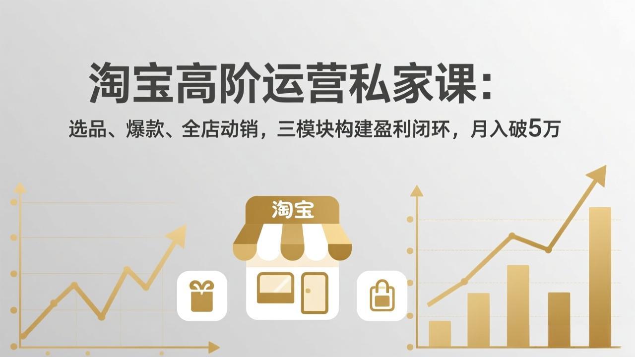 淘宝高阶运营私家课(更新26年4月18-hcnxn
