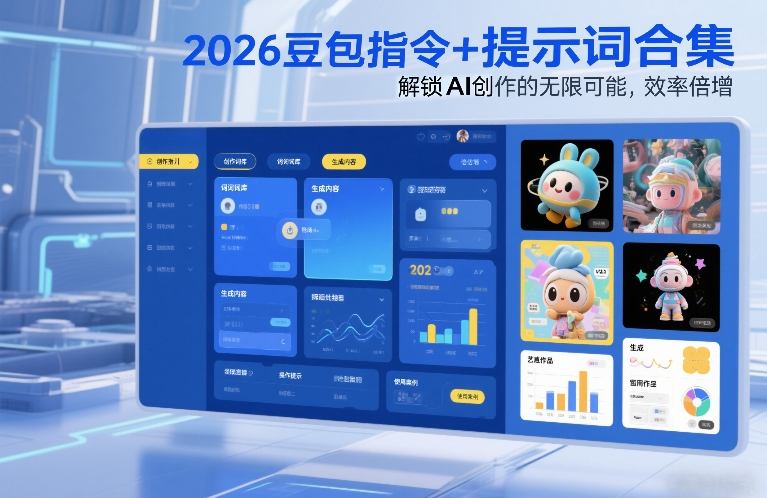 2026豆包指令+提示词合集，解锁AI创作的无限可能，效率倍增-hcnxn