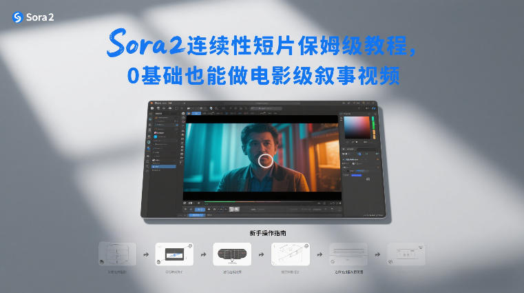 Sora2连续性短片保姆级教程，0基础也能做电影级叙事视频-hcnxn