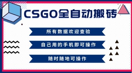 CSGO全自动搬砖，年底钱回家好项目，当天可拿到结果，新手小白轻松月入1W+【揭秘】-hcnxn