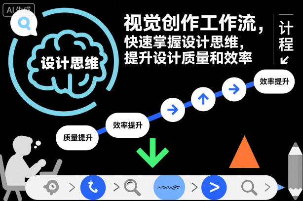 视觉创作工作流，快速掌握设计思维，提升设计质量和效率-hcnxn