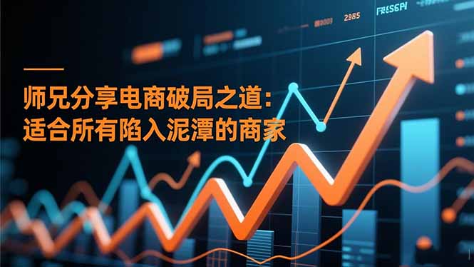 师兄分享电商破局之道：适合所有陷入泥潭的商家-hcnxn