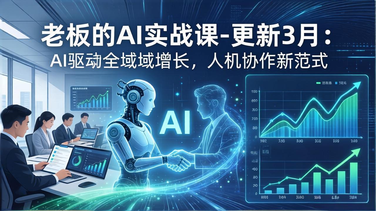 老板的AI实战课-更新3月：AI驱动全域增长，人机协作新范式，用AI提高企业效率、利润与竞争力-hcnxn