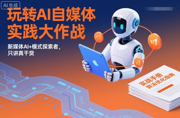 玩转AI自媒体实践大作战，新媒体AI+模式探索者，只讲真干货-hcnxn