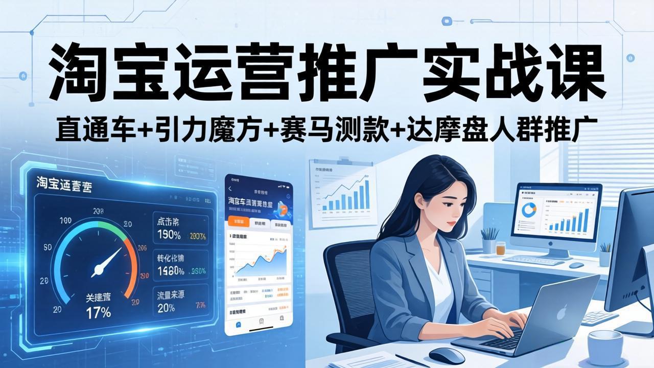 淘宝运营推广实战课(更新26年3月-hcnxn