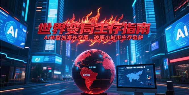 付费文章《世界变局生存指南，AI转型加海外突围，破解小城市生存陷阱》-hcnxn