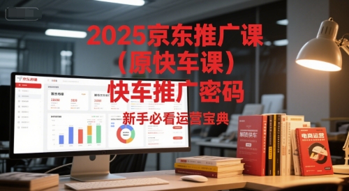 2025京东推广课(原快车课)解锁京东快车推广密码，新手必看运营宝典-hcnxn