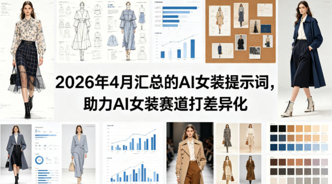2026年4月汇总的AI女装提示词，助力AI女装赛道打差异化-hcnxn