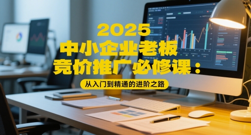 2025中小企业老板竞价推广必修课：从入门到精通的进阶之路-hcnxn