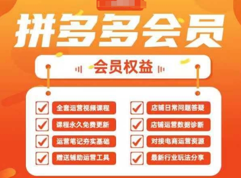 2025拼多多运营实战课，40节全流程教学，覆盖拼多多运营全链路-hcnxn