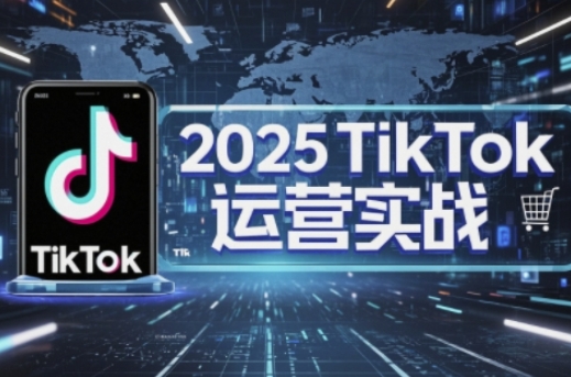 2025TikTok电商运营，掌握TikTok店铺运营核心技巧，实现低成本高转化-hcnxn