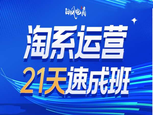 淘系运营21天速成班35期，年前最后一波和2025方向-hcnxn