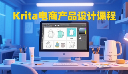 大梦老师·Krita电商产品设计课程-hcnxn