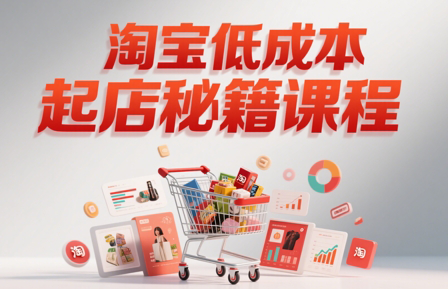 子枫老师·淘宝低成本起店系统课-hcnxn