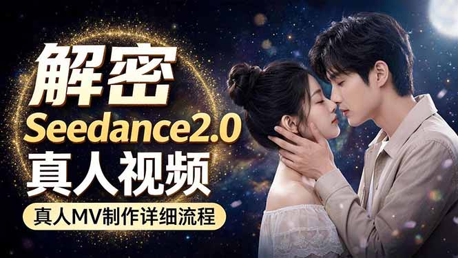 Seedance 2.0电影级真人 MV全流程拆解：提示词、运镜、粒子特效，手把手实操-hcnxn