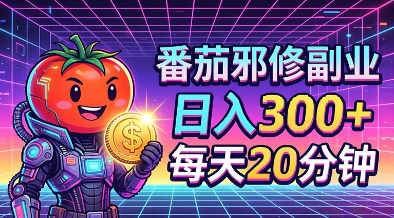 番茄小说撸金，日入300+，每天20分钟！五一必看，独家项目，副业小白友好，超级简单【揭秘】-hcnxn