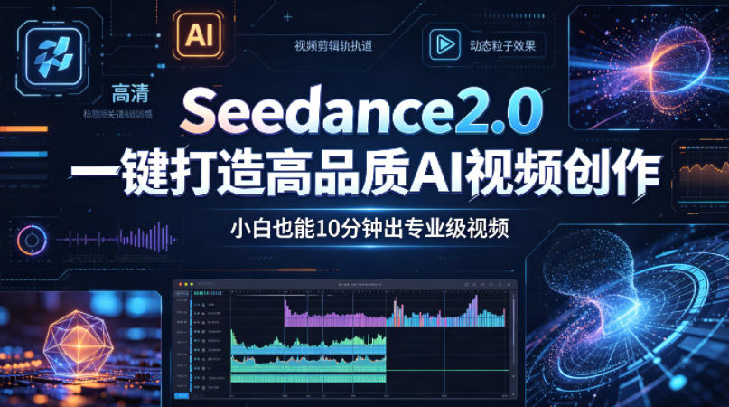 Seedance2.0一键打造高品质AI视频创作，小白也能10分钟出专业级视频-hcnxn
