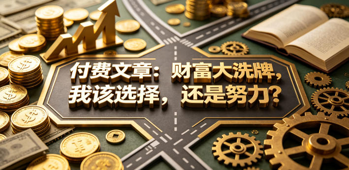 付费文章：财富大洗牌，我该选择，还是努力？-hcnxn