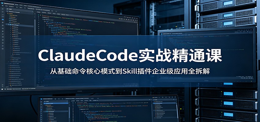 ClaudeCode实战精通课：从基础命令核心模式到Skill插件企业级应用全拆解-hcnxn